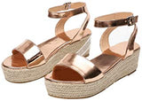 Cork Heeled Platform